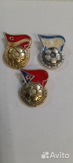 Значки спортивные клубы СССР