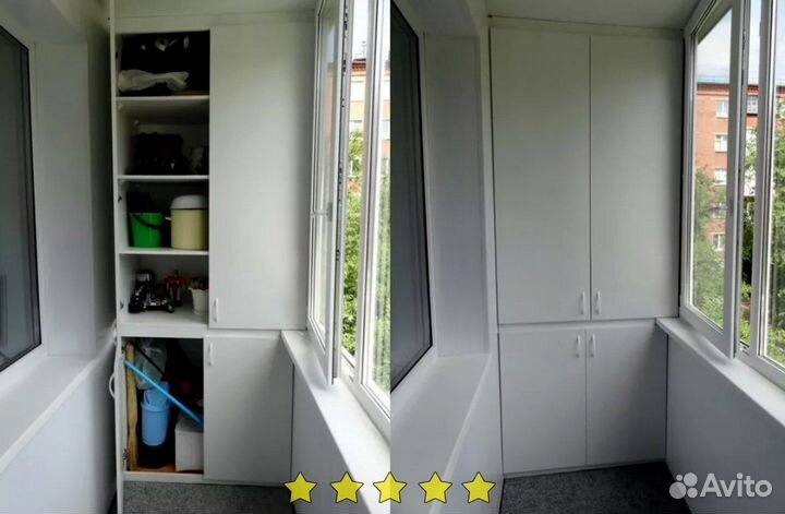 Шкаф на балкон прямой производитель
