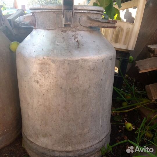 Фляга алюминиевая бу 40л