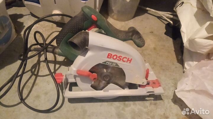 Циркулярная пила bosch ркs 55