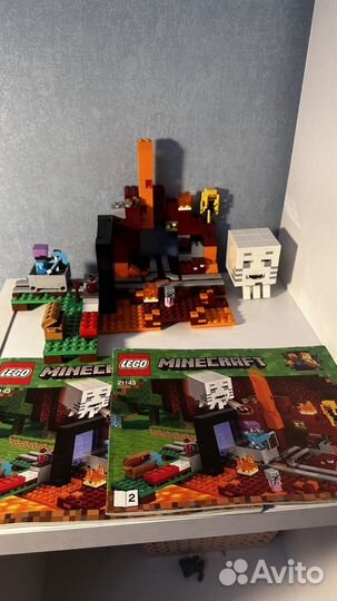 Конструктор lego minecraft