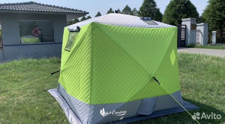 Зимняя палатка cube трехслойная