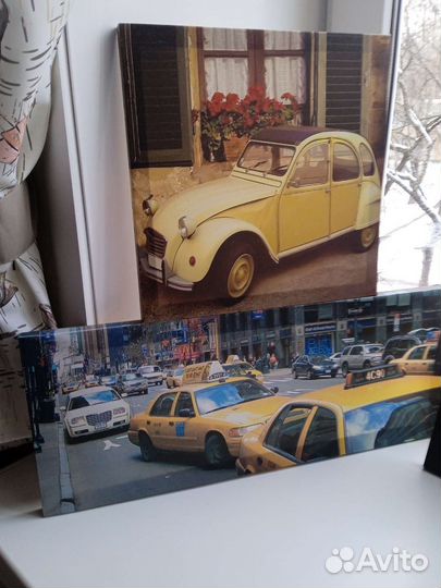 Картины с машинками