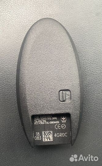 Ключ брелок infiniti Q50/Q60