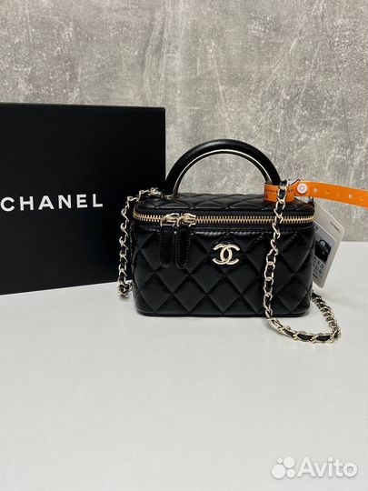 Сумка chanel натуральная кожа