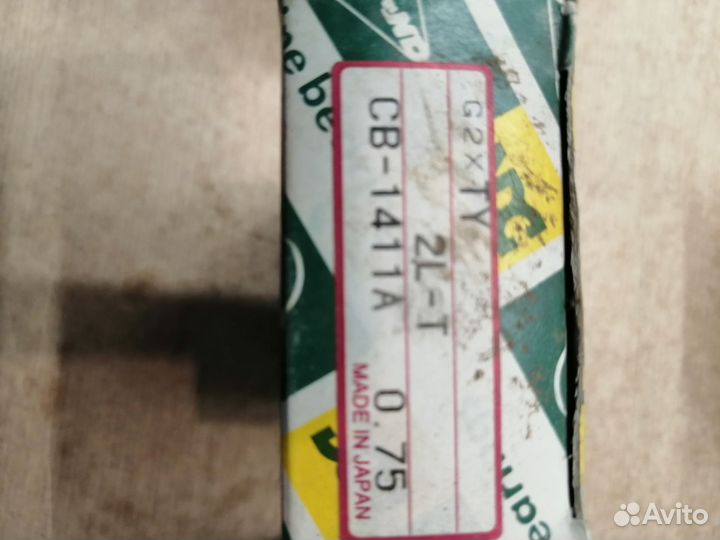 Вкладыши шатунные Toyota 2L / 3L / 5L