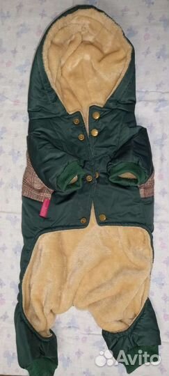 Комбинезон на маленькую собачку размер L