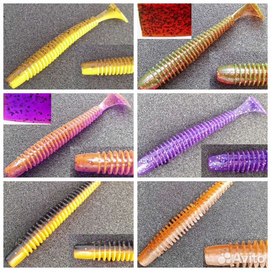 Силиконовые приманки Keitech Swing Impact