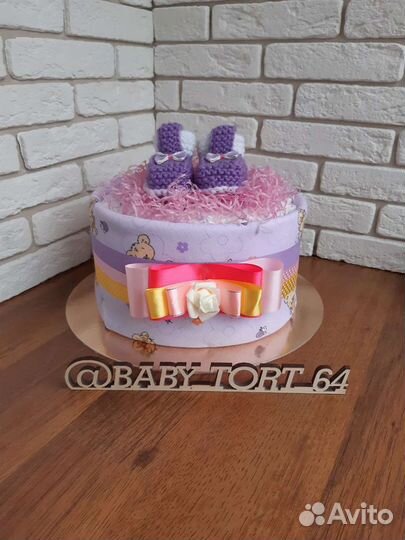 Торт из памперсов