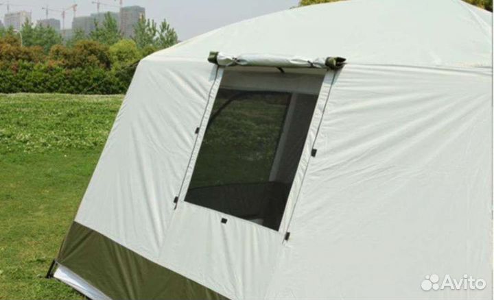 Палатка 12 местная с тамбуром Кемпинговая 5210