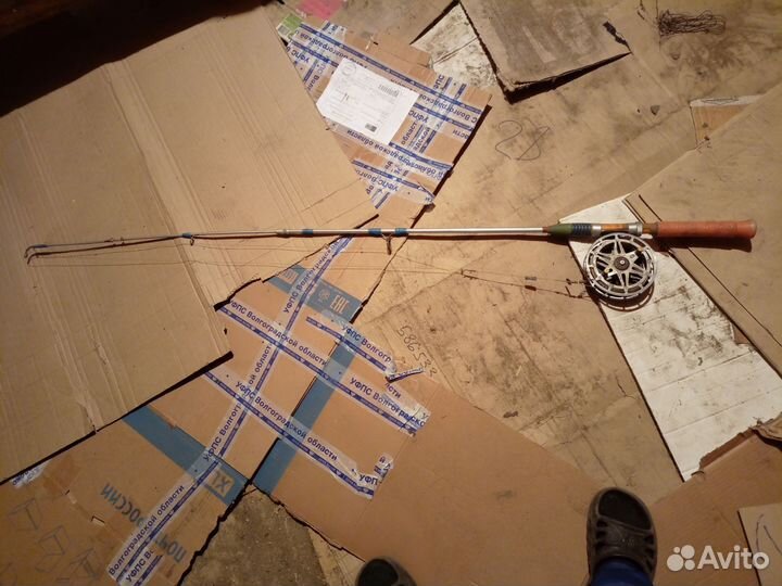 Спиннинг алюминиевый СССР