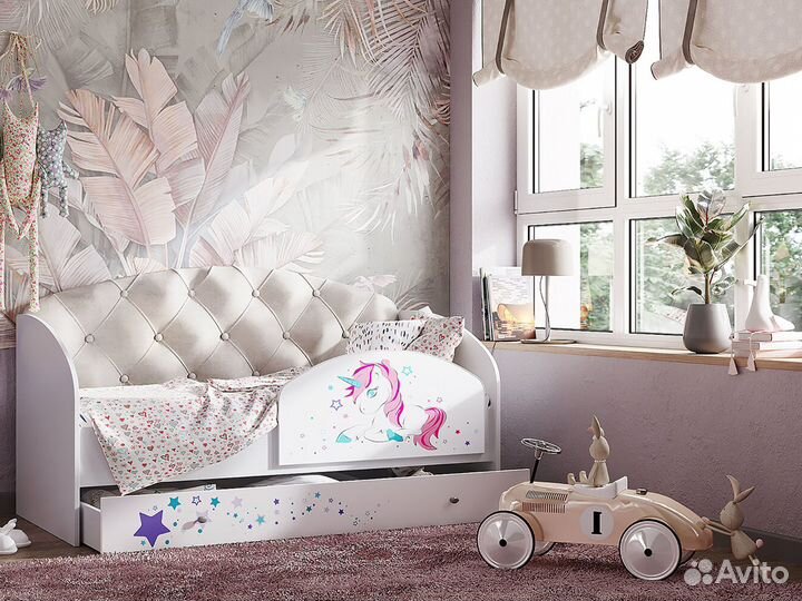 Детская кровать Звездочка (без бортика)