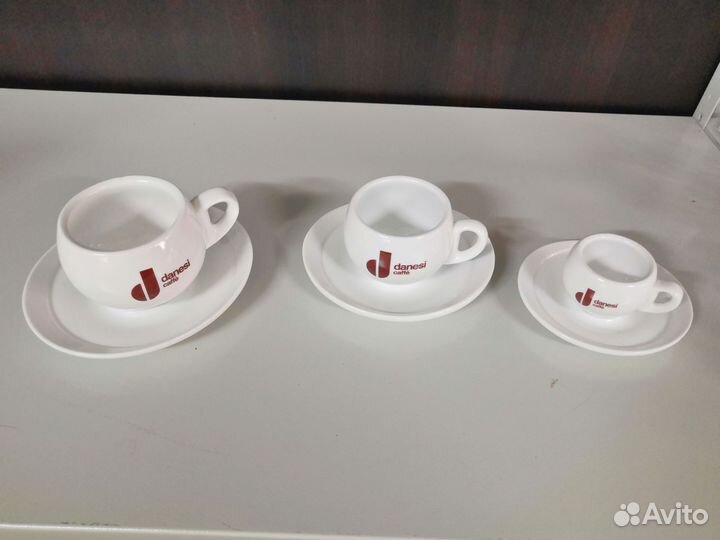 Кофейные пары Danesi разного объёма