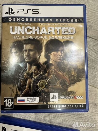 Uncharted 4 ps5 (русский язык)