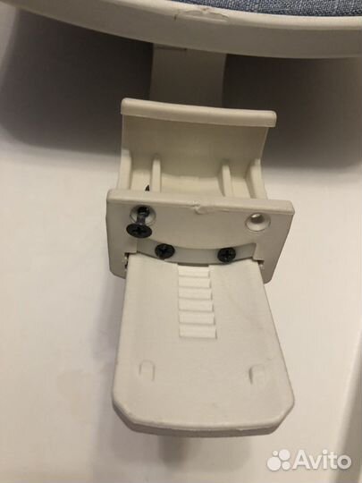 Подголовник от кресла expert white blue