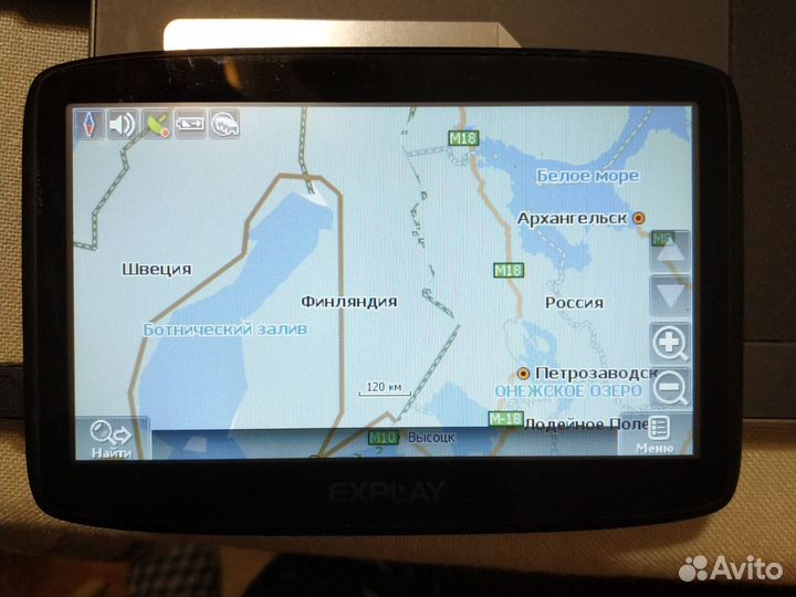 GPS навигатор explay PN-985