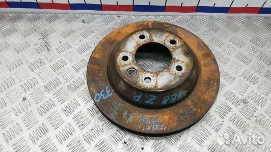 Диск тормозной задний volkswagen touareg 7L (SBE08