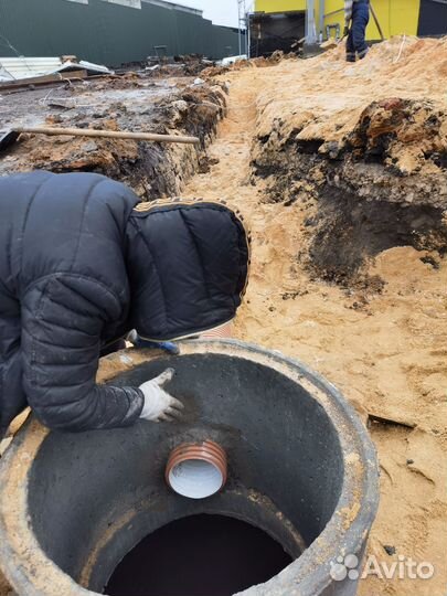 Монтаж септика под ключ