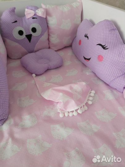 Бортики в кроватку