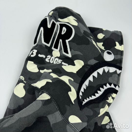 Зип худи A Bathing Ape Shark Full Zip Glow