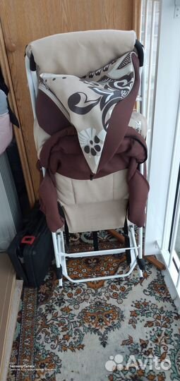 Детские санки коляска