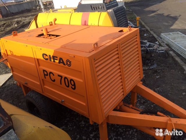 Стационарный бетононасос cifa 709/415