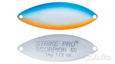 Блесна Strike Pro Scorpion Treble 60H 60мм 22гр