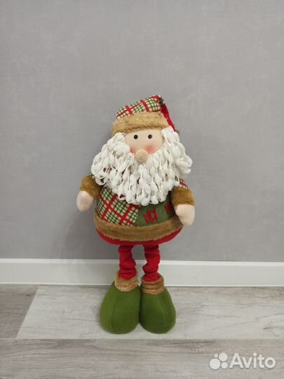 Дед Мороз на телескопических ножках 65 см