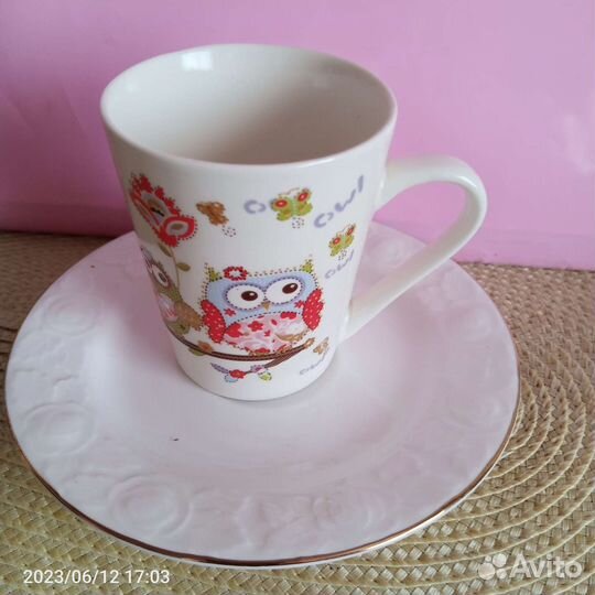 Чайник фарфоровый СССР/ кружки