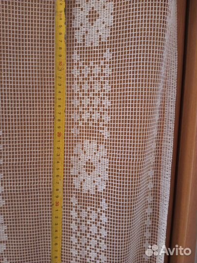 Новая гардина / тюль 1,5х2,46м