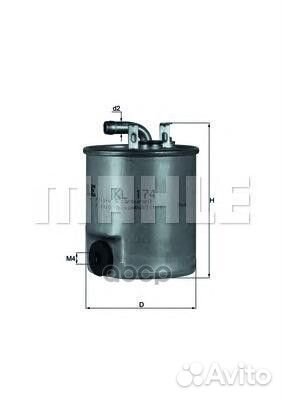 Ограниченное наличие.Фильтр топливный kl174 Mah