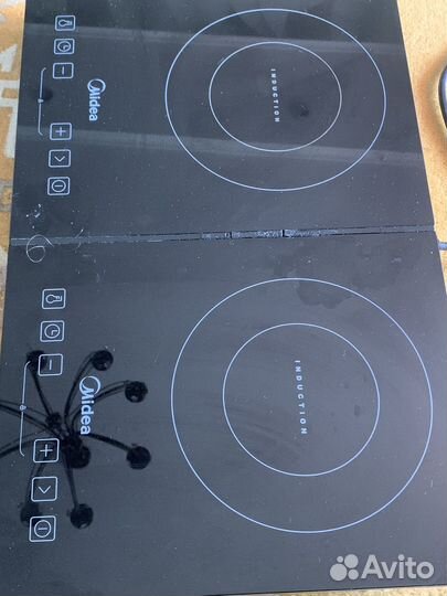 Индукционная плита 2 конфорки настольная