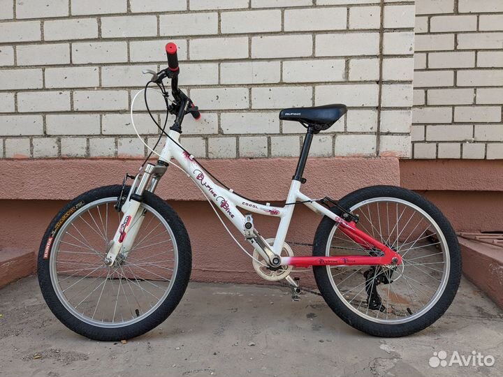 Велосипед детский 20 Alien Bike белый