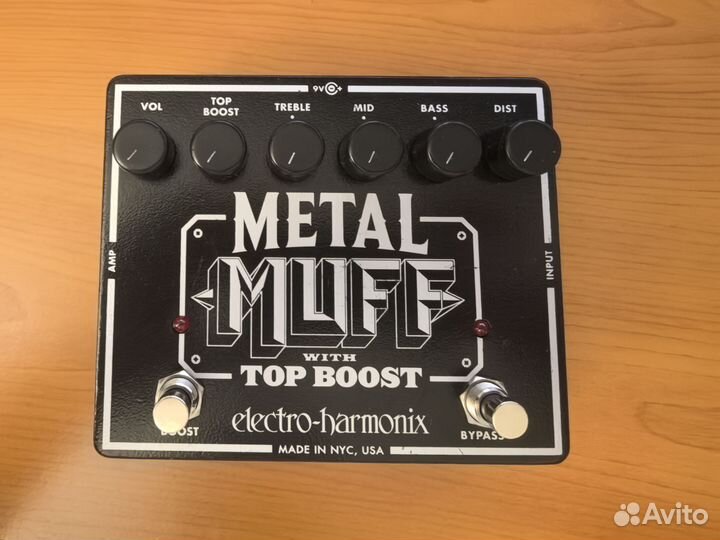 Гитарная педаль Metal Muff with top boost
