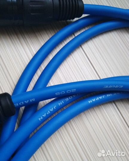 0.7м Балансные кабели XLR-XLR Canare (Japan)