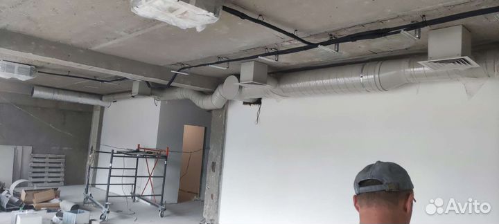 Монтаж систем вентиляции