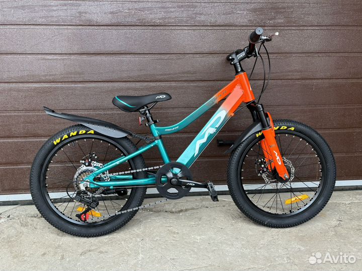 Новый детский велосипед 20 с алюминиевой рамой