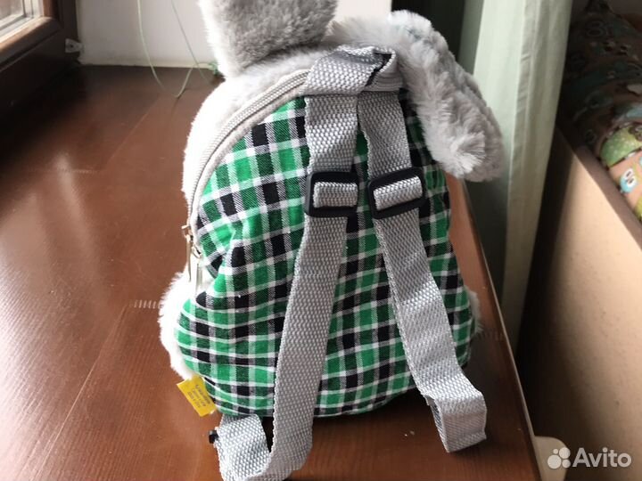 Заяц рюкзак-игрушка