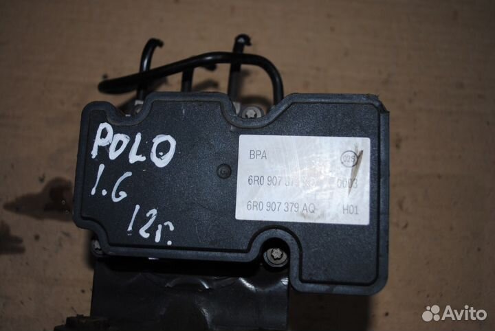 Блок абс (Насос) фольксваген поло