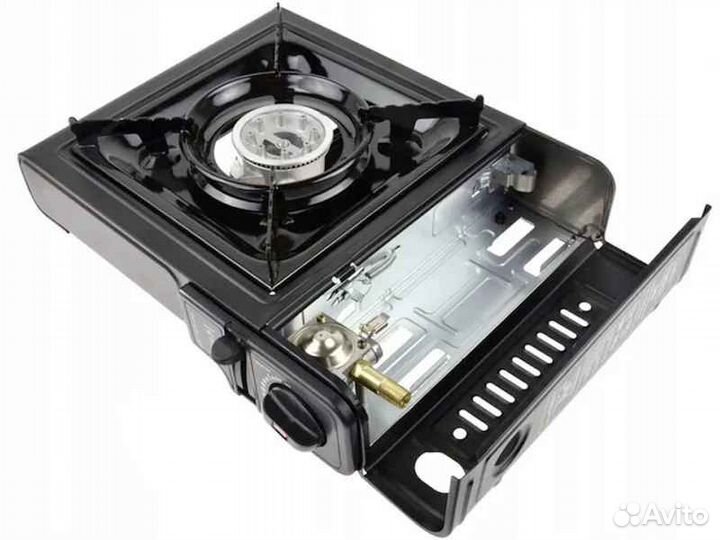 Плитка газовая портативная с переходником