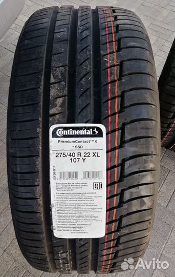 Continental PremiumContact 6 SSR 275/40 R22 107Y