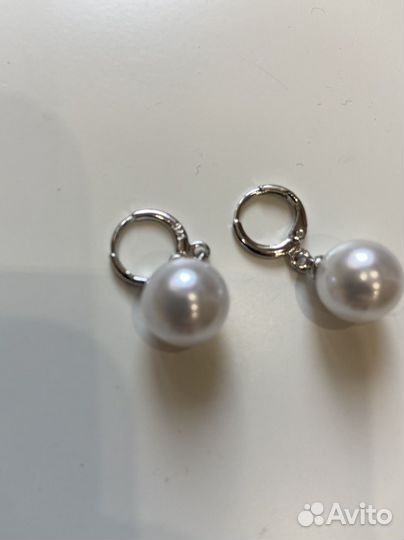 Серьги жемчуг