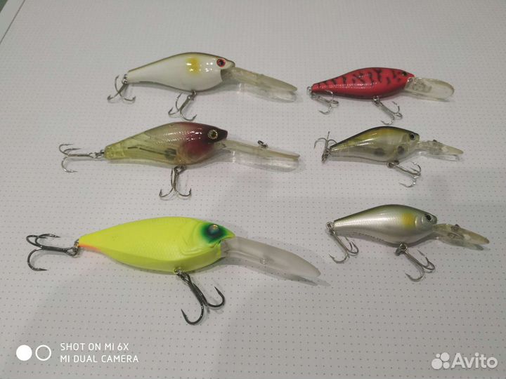 Японские минноу,кренки,шеды и ретлины