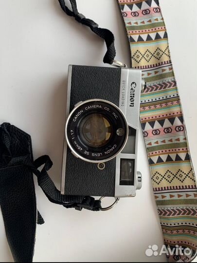 Плёночный фотоаппарат canon QL17