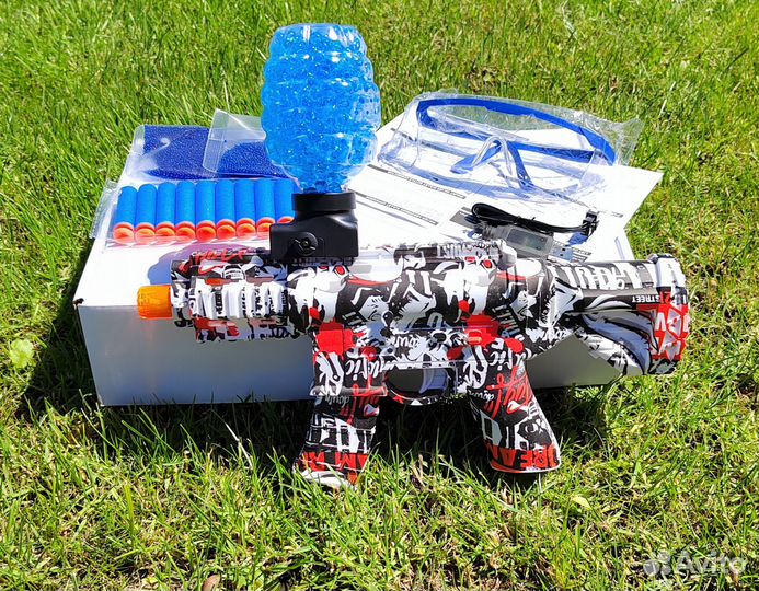 Бластер орбибольный с орбизами и мягкими пулями