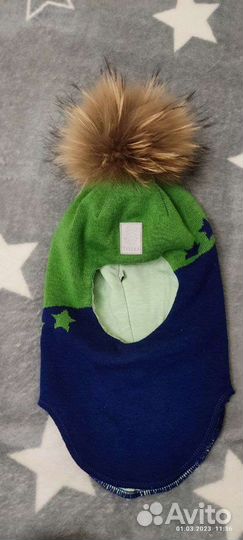 Шапка шлем 52р