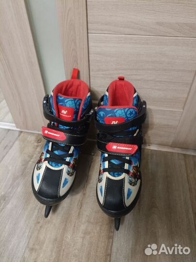 Коньки детские раздвижные 31-36