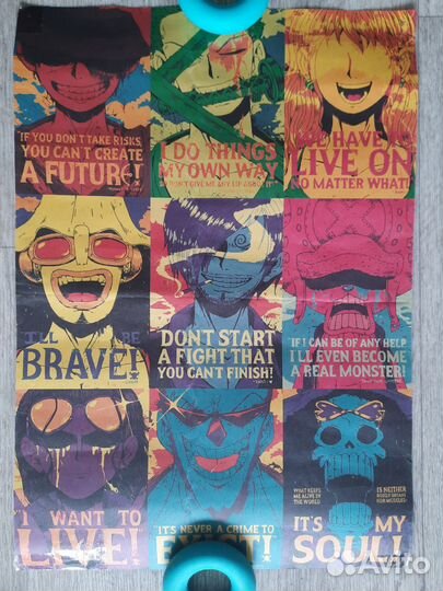 Плакаты постеры аниме