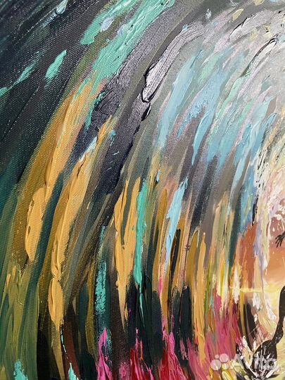 Картина интерьерная Серфинг