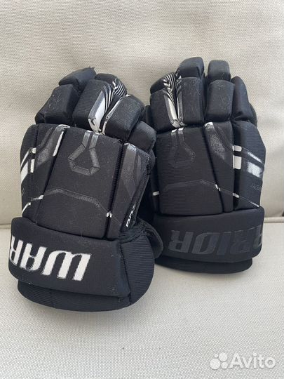 Краги хоккейные детские. warrior 9“ - 23 см